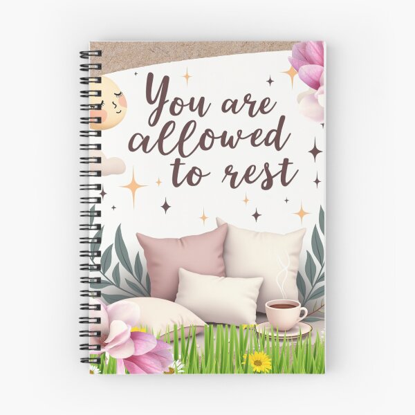 Item preview, You Are Allowed to Rest – Gentle Reminder Design designed and sold by Whimsy Works Lab.