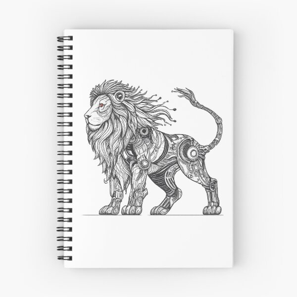 Item preview, Cybernetic Lion Guardian designed and sold by Uglyandcute.