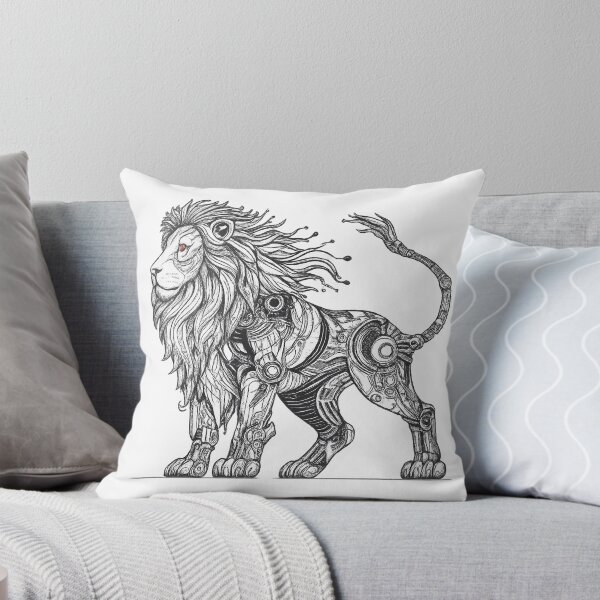 Item preview, Cybernetic Lion Guardian designed and sold by Uglyandcute.