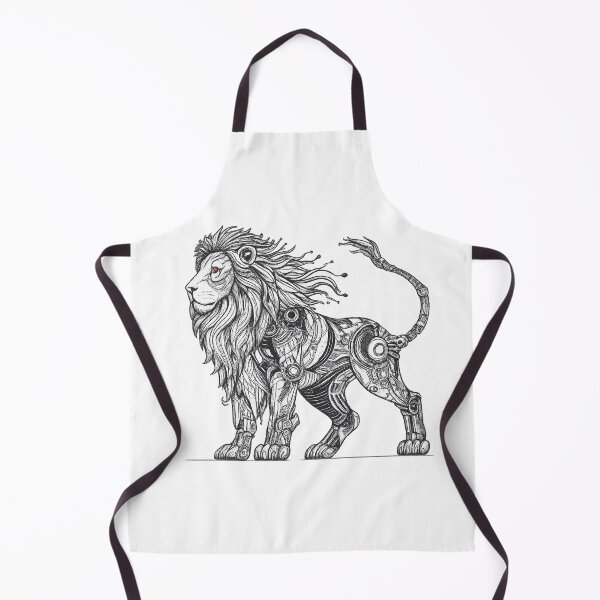 Item preview, Cybernetic Lion Guardian designed and sold by Uglyandcute.
