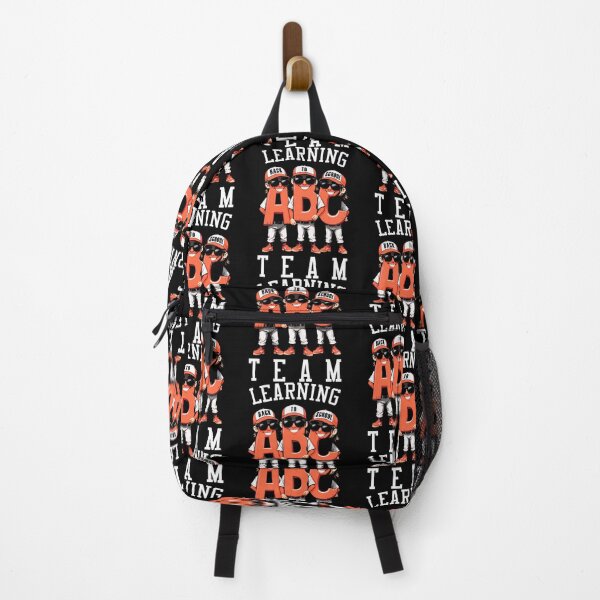 Item preview, Baseball Player Back To School Funny ABC Learning Team designed and sold by GrandeDuc.