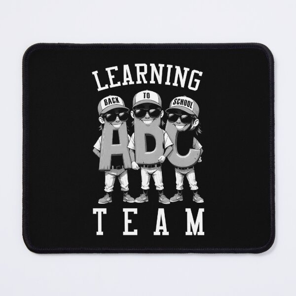 Item preview, Baseball Player Back To School Funny ABC Learning Team designed and sold by GrandeDuc.
