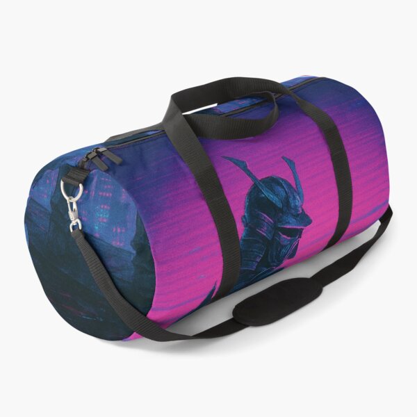 Item preview, Cyberpunk futuristic samurai – neon katana in dystopian city designed and sold by LoomisDreams.