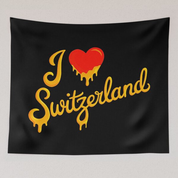 Item preview, I love Switzerland designed and sold by QuanntixArt.