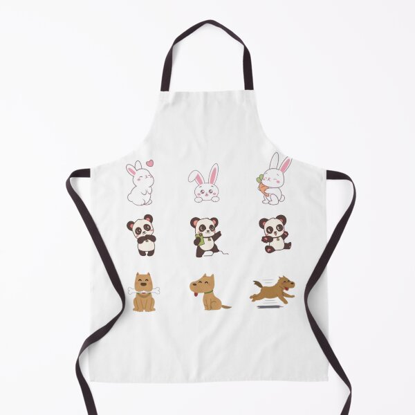 Item preview, cute rabbit, panda and doggy designed and sold by willowisles.