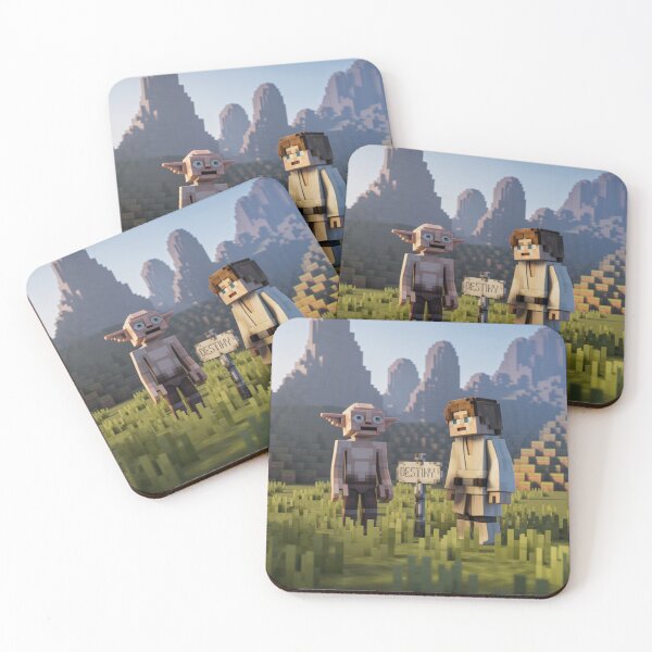 Item preview, Anakin and Gollum in the Minecraft world designed and sold by AndrewWorld.