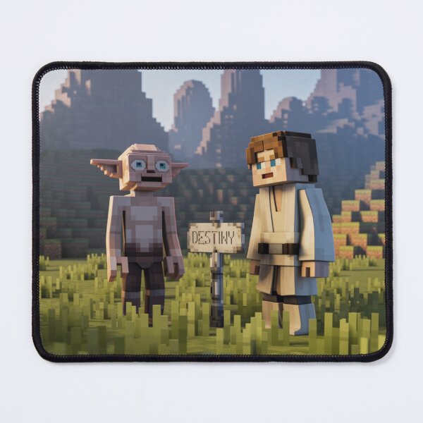Item preview, Anakin and Gollum in the Minecraft world designed and sold by AndrewWorld.