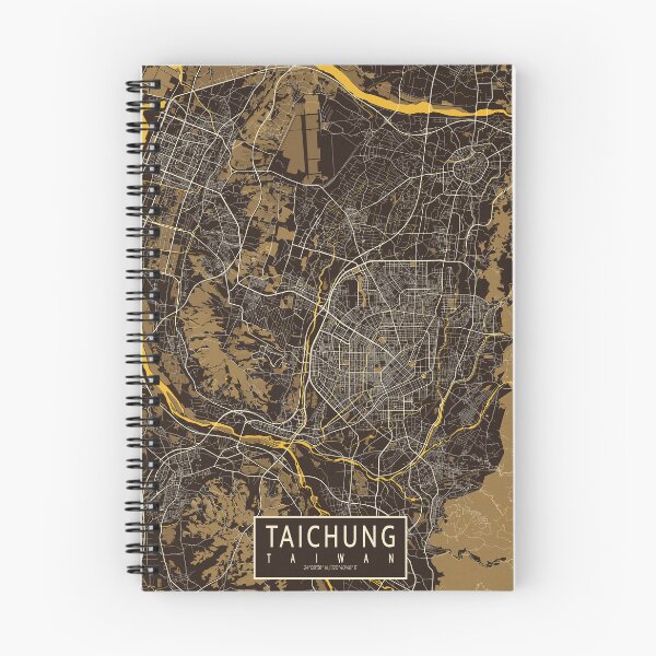 Item preview, Taichung City Map of Taiwan - Pastel designed and sold by deMAP.