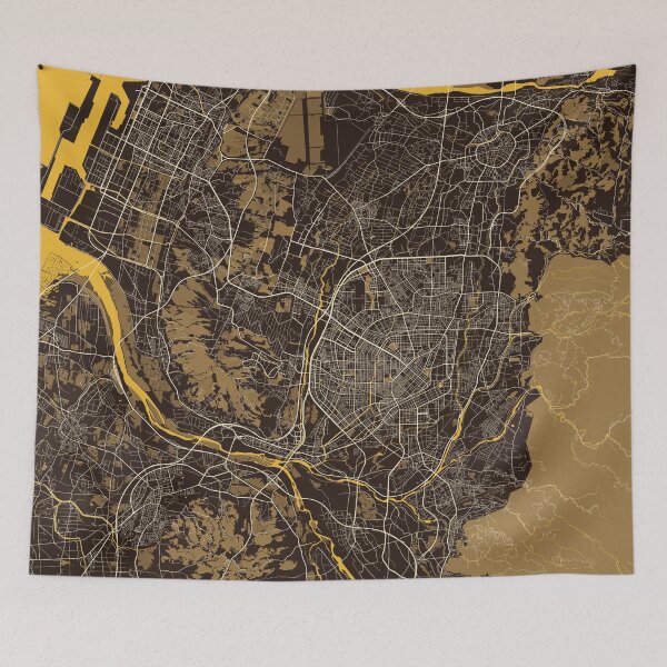 Item preview, Taichung City Map of Taiwan - Pastel designed and sold by deMAP.