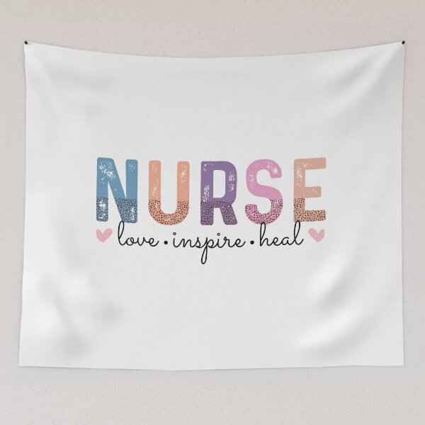 Item preview, Nurse – Love, Care, Inspire designed and sold by artcultreone.