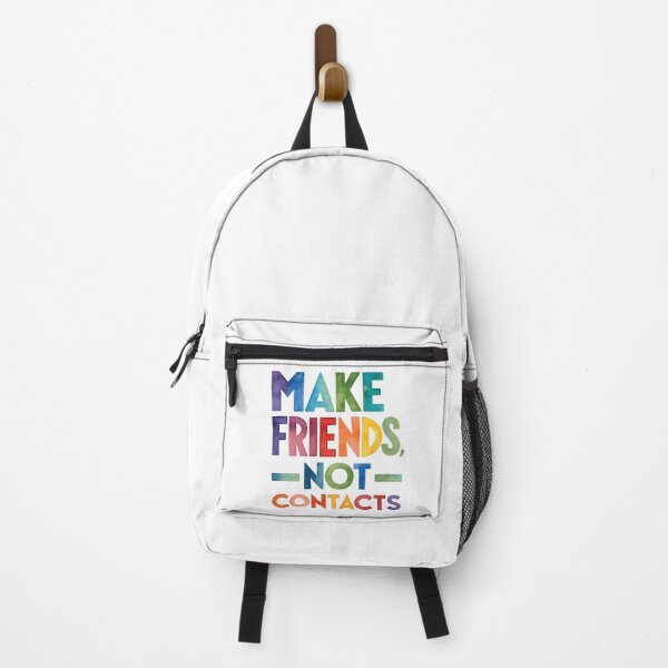 Item preview, Make friends not contacts designed and sold by nimmitrends.