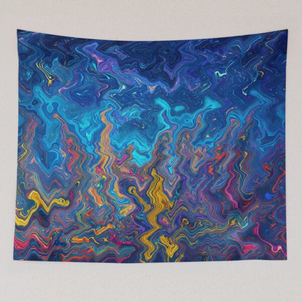 Item preview, A riot of color in the flow of waves designed and sold by Sigtrix.