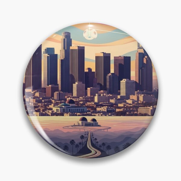 Item preview, Los Angeles: Futuristic Twilight designed and sold by SportKI.