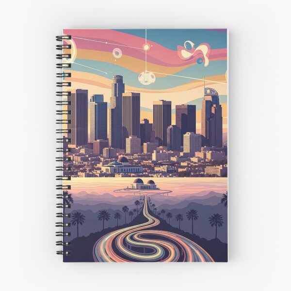 Item preview, Los Angeles: Futuristic Twilight designed and sold by SportKI.