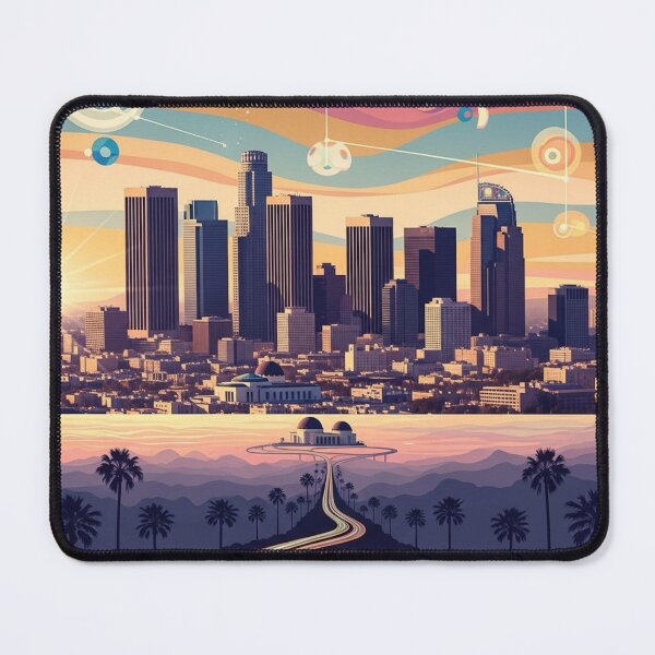 Item preview, Los Angeles: Futuristic Twilight designed and sold by SportKI.