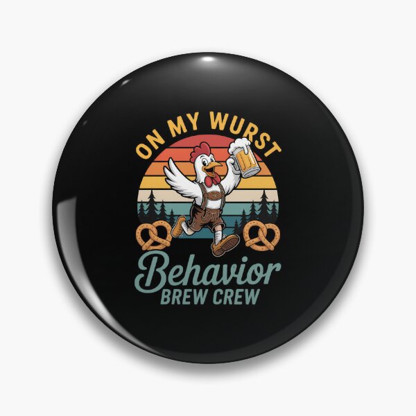 Artikelvorschau, BrewCrew Lustiges Bierhuhn auf meinem Wurstverhalten entworfen und verkauft von aidenpier.