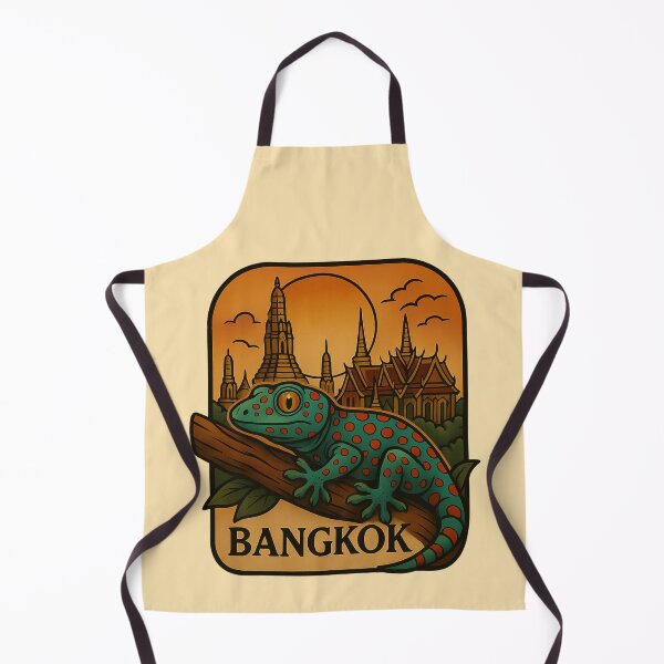 Item preview, Gecko And Pagodas: The Magic Of Bangkok designed and sold by iamdesigns14.