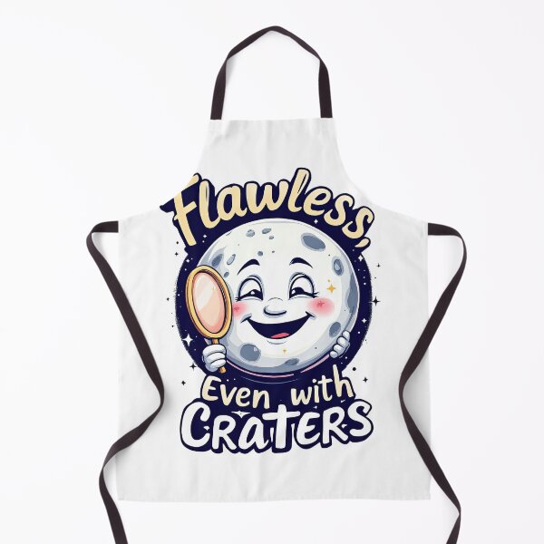 Item preview, A cartoon moon with a magnifying face and a hand holding a magnifying glass designed and sold by cafegrafis.