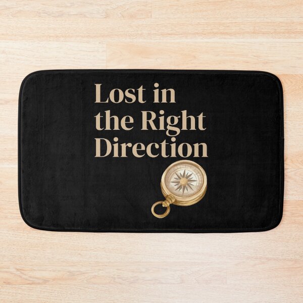 Item preview, Lost in the Right Direction T-Shirt Compass Adventure Explorer Gift designed and sold by Just You Tee | Say It Loud, Wear It Proud.