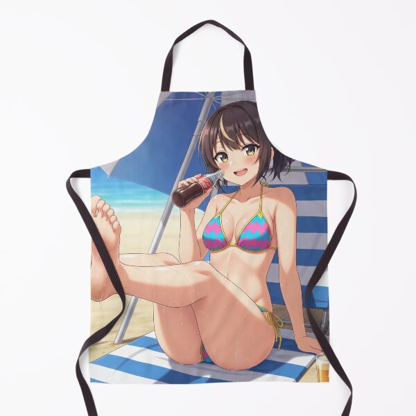 Item preview, A hot day at the beach and a sweaty Waifu designed and sold by GerwantSHOP.