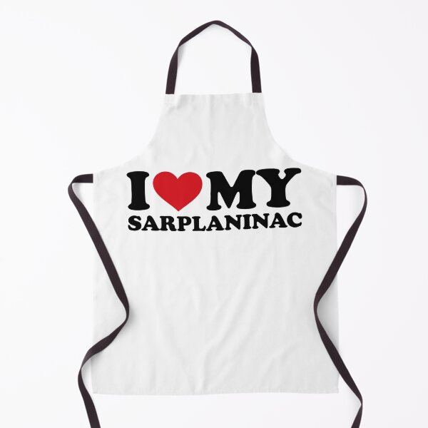 Item preview, I ❤️ My Šarplaninac – Cute Heart Design for Big Dog Lovers designed and sold by EmeraldeaArt.
