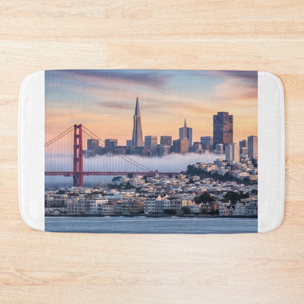 Item preview, San Francisco at dawn with fog designed and sold by SportKI.