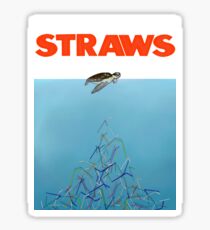 Turtles straws Sticker