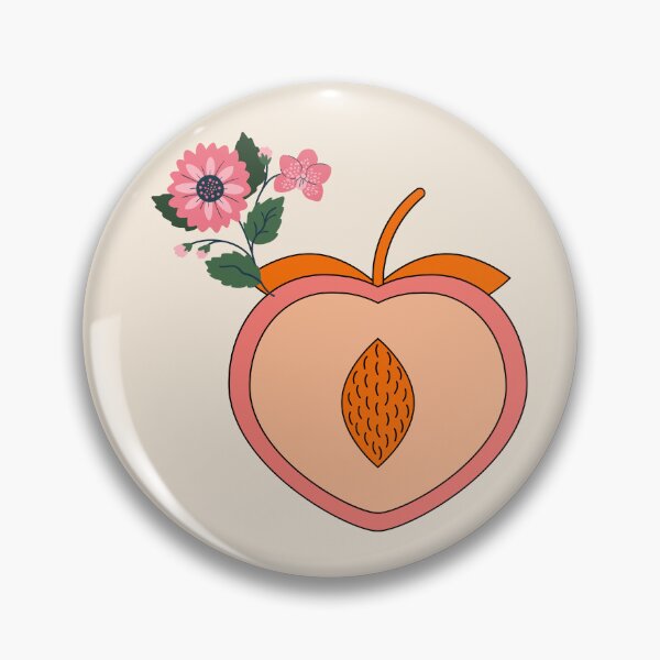 Item preview, Peach Pit Botanical Art  designed and sold by Diclebaybas.