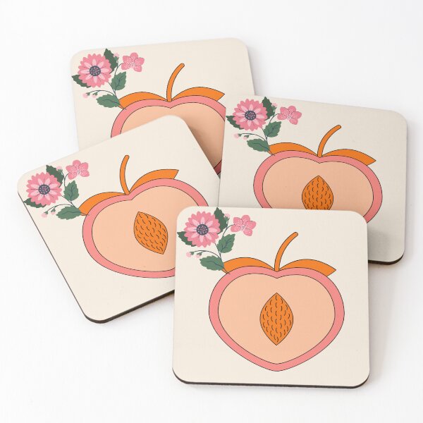 Item preview, Peach Pit Botanical Art  designed and sold by Diclebaybas.