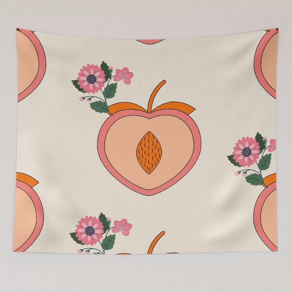 Item preview, Peach Pit Botanical Art  designed and sold by Diclebaybas.
