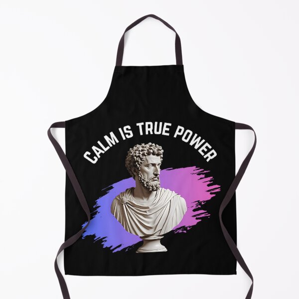 Item preview, Calm is True Power - Stoic Philosopher Marcus Aurelius Artwork designed and sold by LexaArtworks.