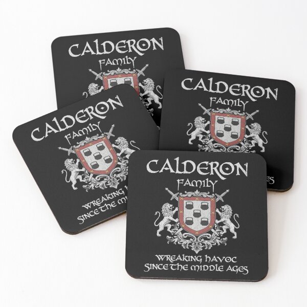 Item preview, Calderon Family Crest – Medieval Heritage Emblem for Ancestry Lovers & Vintage Style Fans designed and sold by 9X FR.