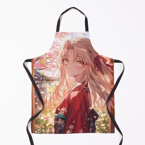 Item preview, von Illyasviel Einzbern Fate Stay Night Anime Kimono Cherry Blossoms designed and sold by earlobejerk.