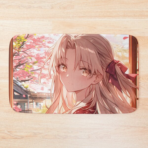 Item preview, von Illyasviel Einzbern Fate Stay Night Anime Kimono Cherry Blossoms designed and sold by earlobejerk.