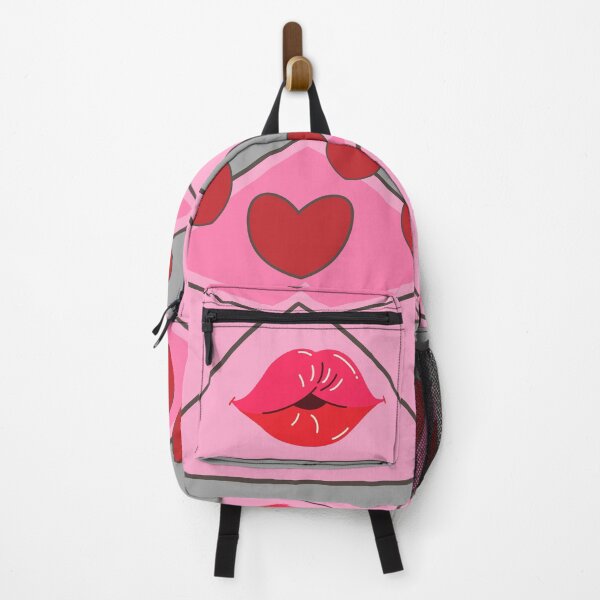 Item preview, Pink Envelope with Red Hearts and Kiss Print designed and sold by Diclebaybas.