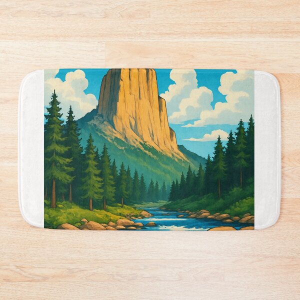 Item preview, Towering Butte in Custer Gallatin National Forest designed and sold by Places On Earth.