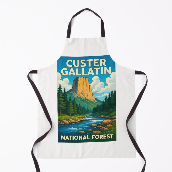 Item preview, Towering Butte in Custer Gallatin National Forest designed and sold by Places On Earth.