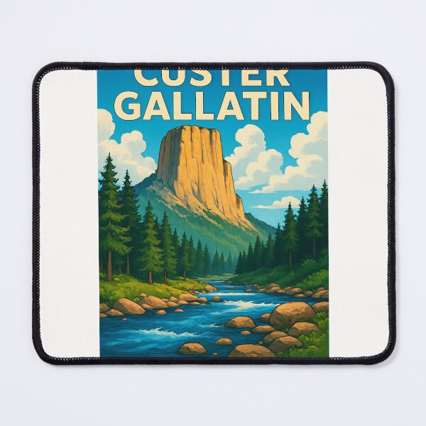 Item preview, Towering Butte in Custer Gallatin National Forest designed and sold by Places On Earth.