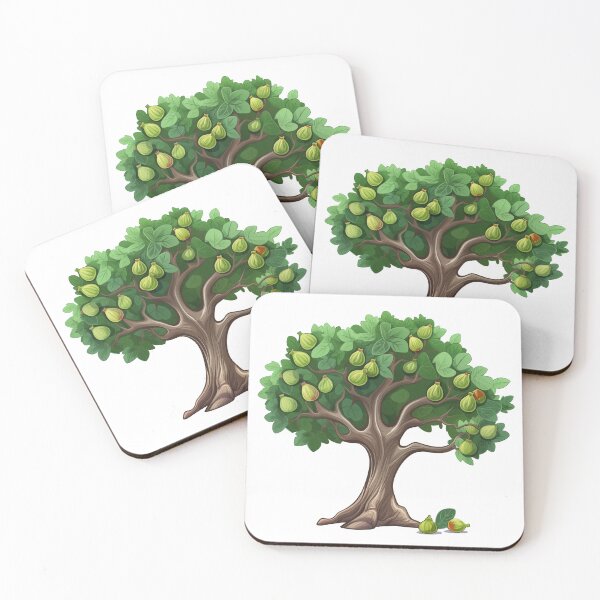 Item preview, Fig Tree Cartoon Illustration designed and sold by New-School-Wave.
