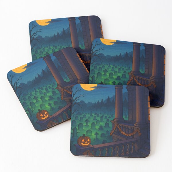 Item preview, Spooky Cemetery Halloween designed and sold by Eleanora193.