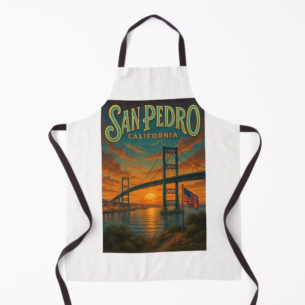 Item preview, San Pedro Bridge at Sunset, California designed and sold by Places On Earth.
