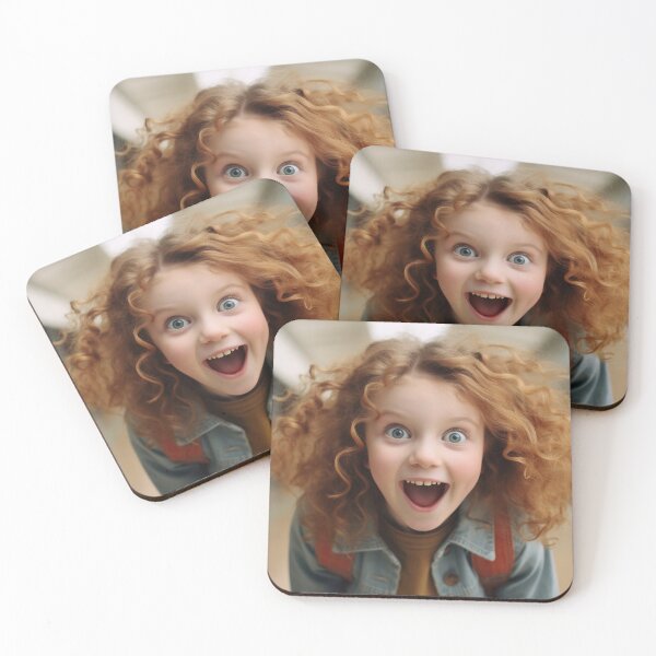 Item preview, Curly-haired child indoors designed and sold by anytka.