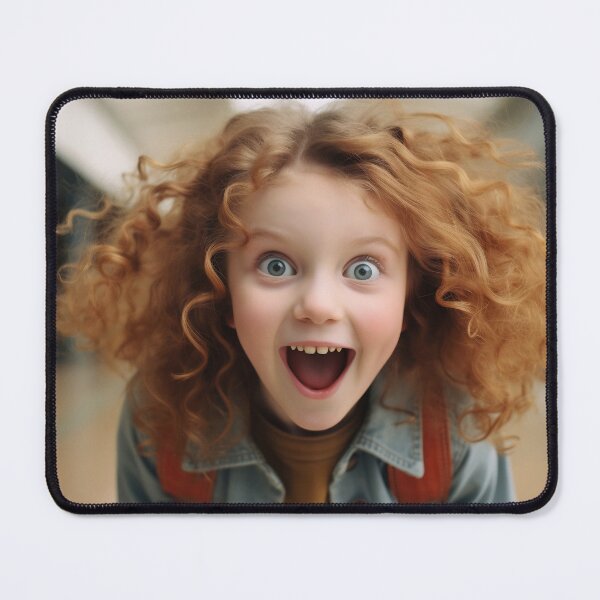 Item preview, Curly-haired child indoors designed and sold by anytka.