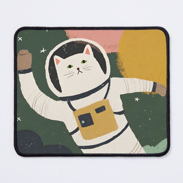 Item preview, Catstronaut Printable for Kids or Pet Lovers. designed and sold by NaChomArtStudio.