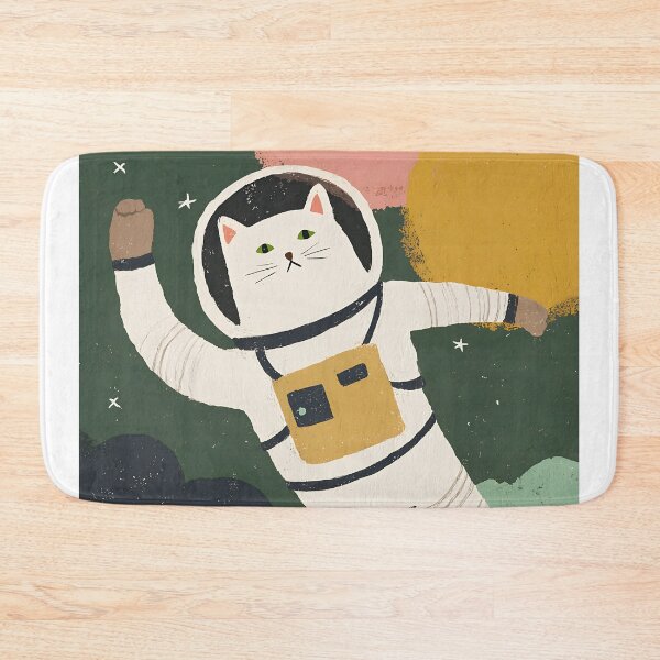 Item preview, Catstronaut Printable for Kids or Pet Lovers. designed and sold by NaChomArtStudio.