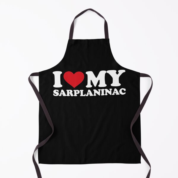 Item preview, I ❤️ My Šarplaninac – Cute red Heart white Design for Big Dog Lovers designed and sold by EmeraldeaArt.