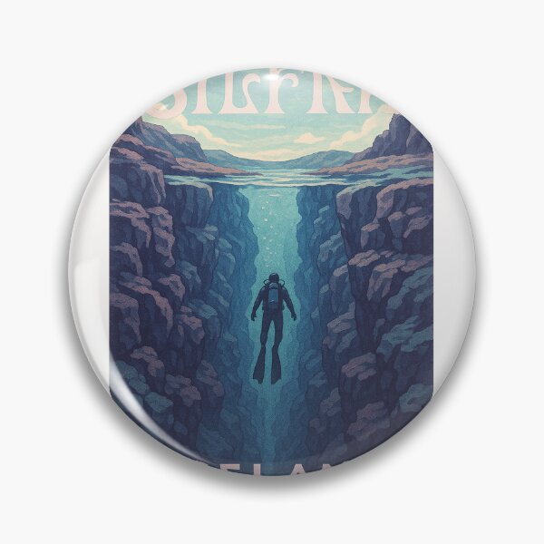 Item preview, Silfra Diver Between Tectonic Plates, Iceland designed and sold by Places On Earth.