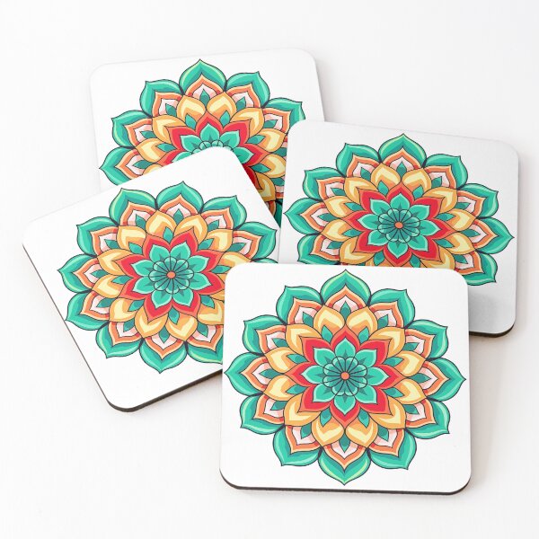 Item preview, Symmetrical Floral Mandala designed and sold by New-School-Wave.