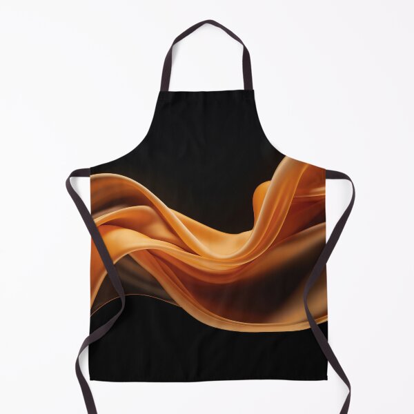 Item preview, Elegant flowing fabric in warm tones designed and sold by anytka.
