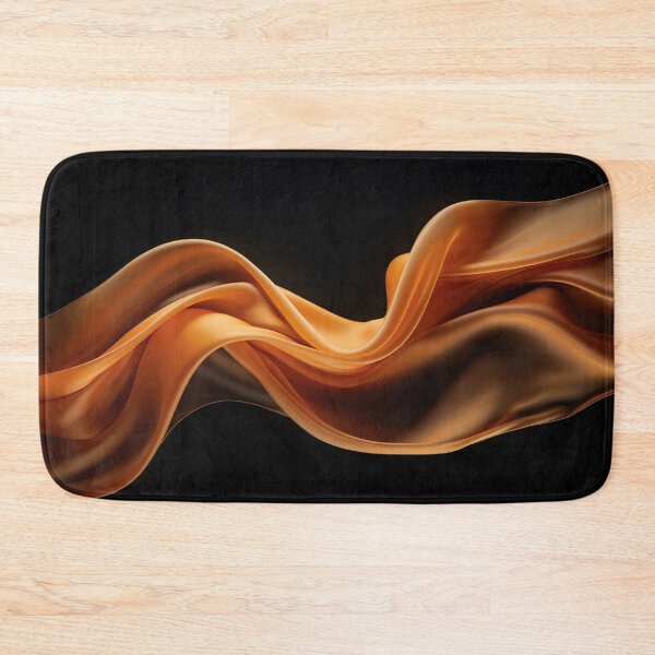 Item preview, Elegant flowing fabric in warm tones designed and sold by anytka.